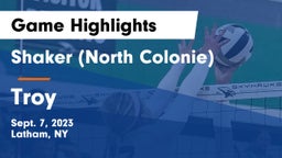 Shaker  (North Colonie) vs Troy  Game Highlights - Sept. 7, 2023