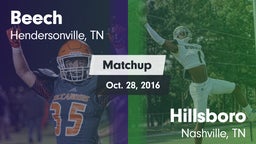 Matchup: Beech  vs. Hillsboro  2016