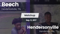 Matchup: Beech  vs. Hendersonville  2017