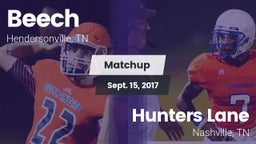 Matchup: Beech  vs. Hunters Lane  2017