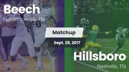 Matchup: Beech  vs. Hillsboro  2017