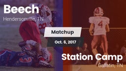 Matchup: Beech  vs. Station Camp 2017