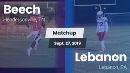 Matchup: Beech  vs. Lebanon  2019