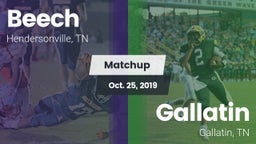 Matchup: Beech  vs. Gallatin  2019