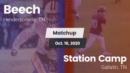 Matchup: Beech  vs. Station Camp 2020
