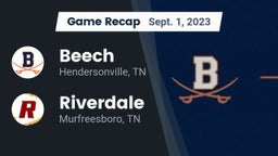 Recap: Beech  vs. Riverdale  2023
