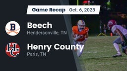 Recap: Beech  vs. Henry County  2023
