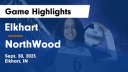 Elkhart  vs NorthWood  Game Highlights - Sept. 30, 2023