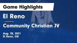 El Reno  vs Community Christian JV Game Highlights - Aug. 28, 2021