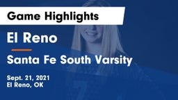 El Reno  vs Santa Fe South Varsity Game Highlights - Sept. 21, 2021