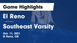 El Reno  vs Southeast Varsity Game Highlights - Oct. 11, 2021