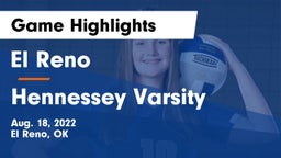 El Reno  vs Hennessey Varsity Game Highlights - Aug. 18, 2022