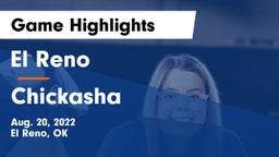 El Reno  vs Chickasha  Game Highlights - Aug. 20, 2022