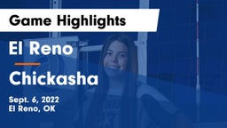 El Reno  vs Chickasha Game Highlights - Sept. 6, 2022