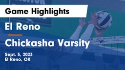 El Reno  vs Chickasha Varsity Game Highlights - Sept. 5, 2023