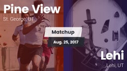 Matchup: Pine View High vs. Lehi  2017