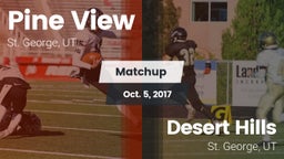 Matchup: Pine View High vs. Desert Hills  2017