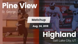 Matchup: Pine View High vs. Highland  2018