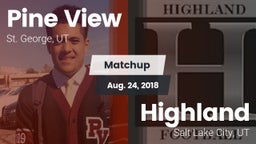 Matchup: Pine View High vs. Highland  2018