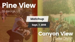 Matchup: Pine View High vs. Canyon View  2018