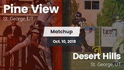 Matchup: Pine View High vs. Desert Hills  2018