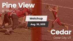 Matchup: Pine View High vs. Cedar  2019