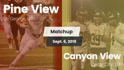 Matchup: Pine View High vs. Canyon View  2019