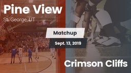 Matchup: Pine View High vs. Crimson Cliffs 2019