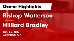 Bishop Watterson  vs Hilliard Bradley  Game Highlights - Oct. 26, 2022