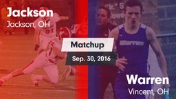 Matchup: Jackson  vs. Warren  2016