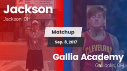 Matchup: Jackson  vs. Gallia Academy 2017
