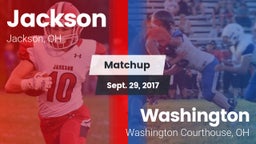 Matchup: Jackson  vs. Washington  2017