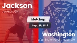 Matchup: Jackson  vs. Washington  2018
