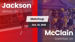 Matchup: Jackson  vs. McClain  2018