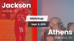 Matchup: Jackson  vs. Athens  2019