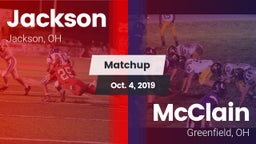 Matchup: Jackson  vs. McClain  2019