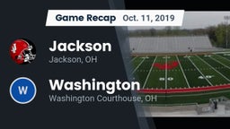 Recap: Jackson  vs. Washington  2019
