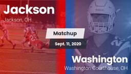 Matchup: Jackson  vs. Washington  2020