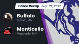 Recap: Buffalo  vs. Monticello  2017