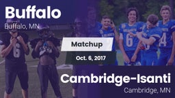 Matchup: Buffalo  vs. Cambridge-Isanti  2017