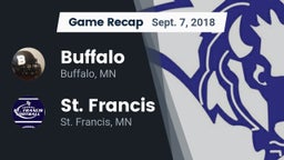 Recap: Buffalo  vs. St. Francis  2018