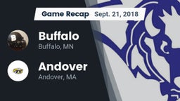 Recap: Buffalo  vs. Andover  2018