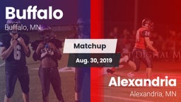 Matchup: Buffalo  vs. Alexandria  2019