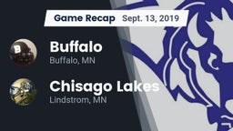 Recap: Buffalo  vs. Chisago Lakes  2019