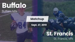 Matchup: Buffalo  vs. St. Francis  2019