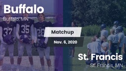 Matchup: Buffalo  vs. St. Francis  2020