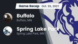 Recap: Buffalo  vs. Spring Lake Park  2021