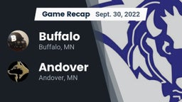 Recap: Buffalo  vs. Andover  2022