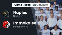 Recap: Naples  vs. Immokalee  2018