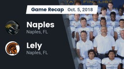 Recap: Naples  vs. Lely  2018